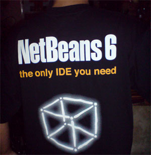 NetBeans 6 T-shirt (back)